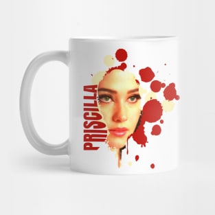 Cailee Spaeny priscilla movie film 2023 graphic design Mug